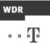 WDR logo, Deutsche Telekom logo